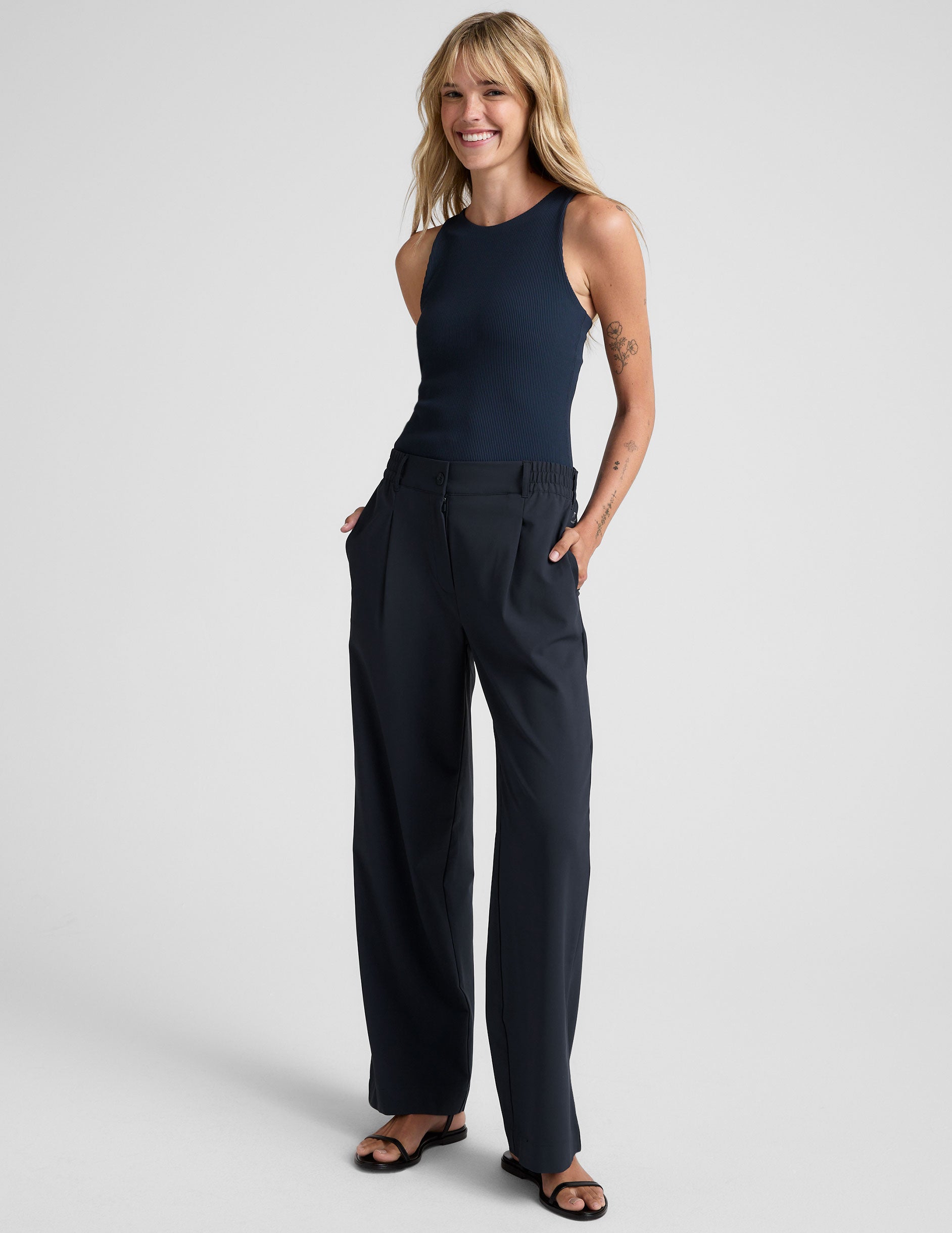 Refocus Ribbed Classic Tank - Image 4