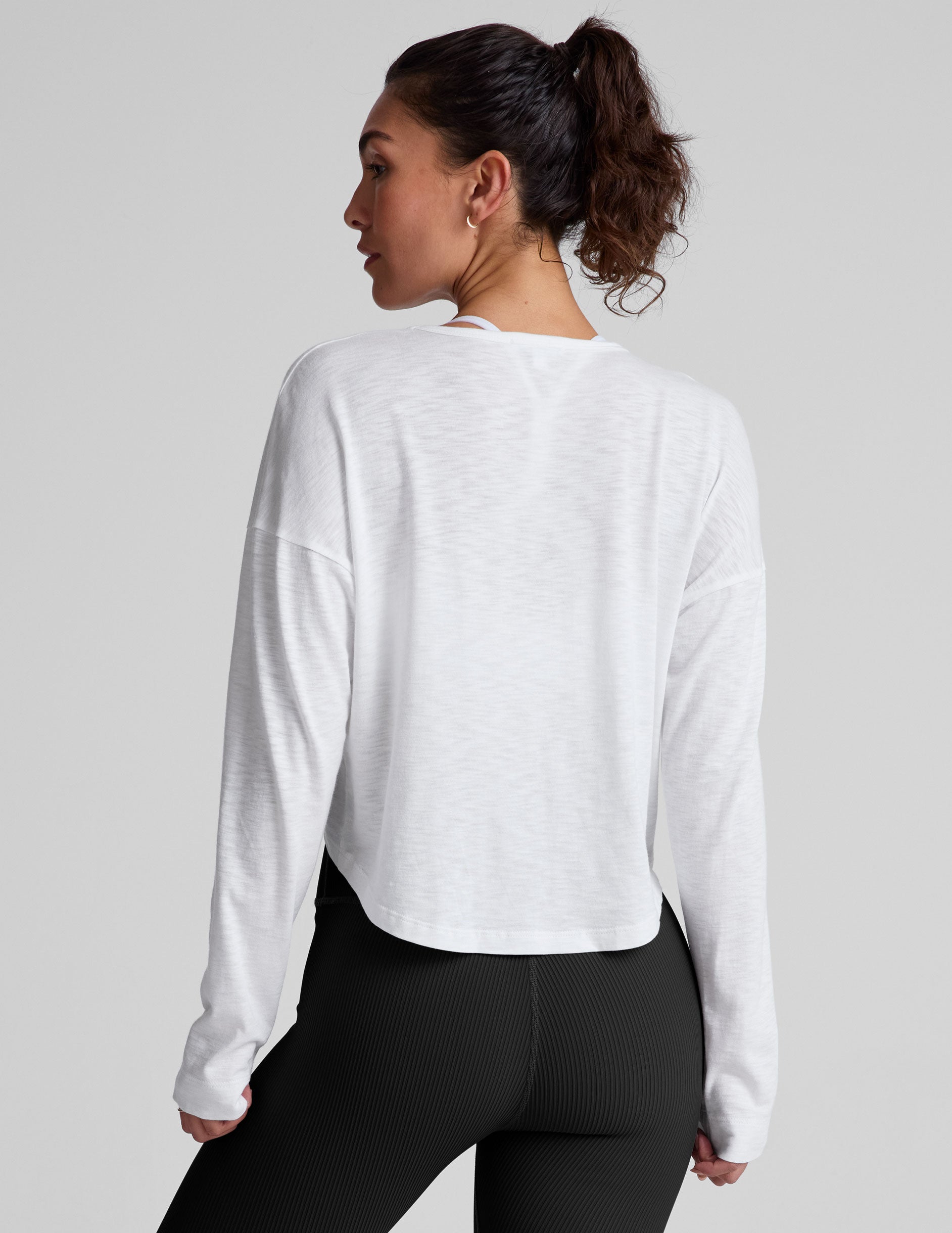 Signature High Low Long Sleeve Top - Image 3