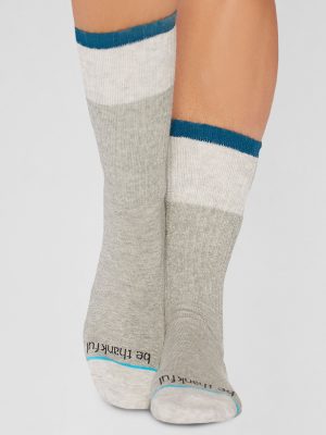 Sticky Be Thankful Crew Grip Socks