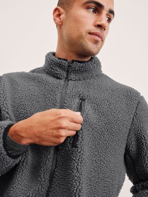 Boucle Fleece Men's Zip Jacket