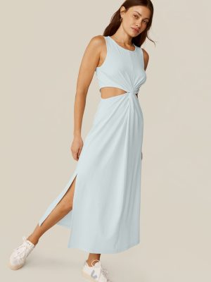 Around The World Front Twist Dress