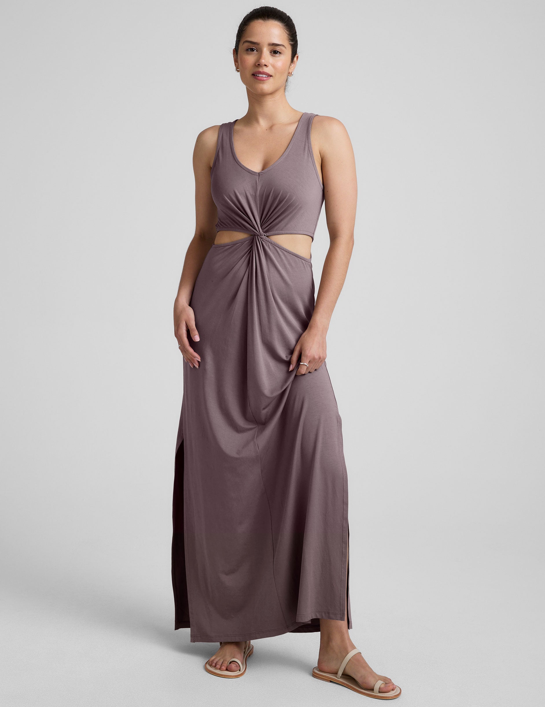 Maxi Around The World Front Twist Dress - Image 3