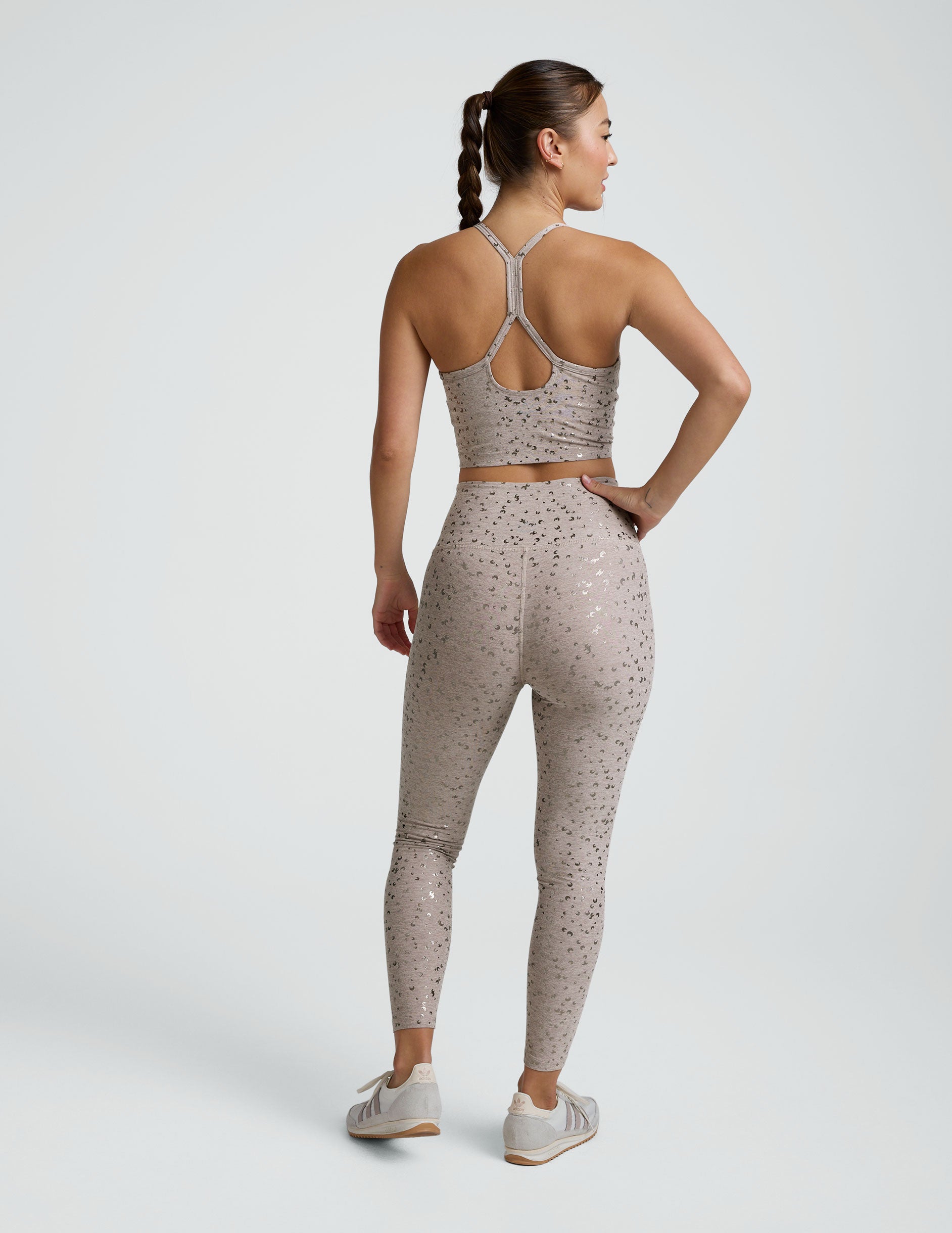 Chai Mini Moons SoftShine High Waisted Midi Legging - Image 3
