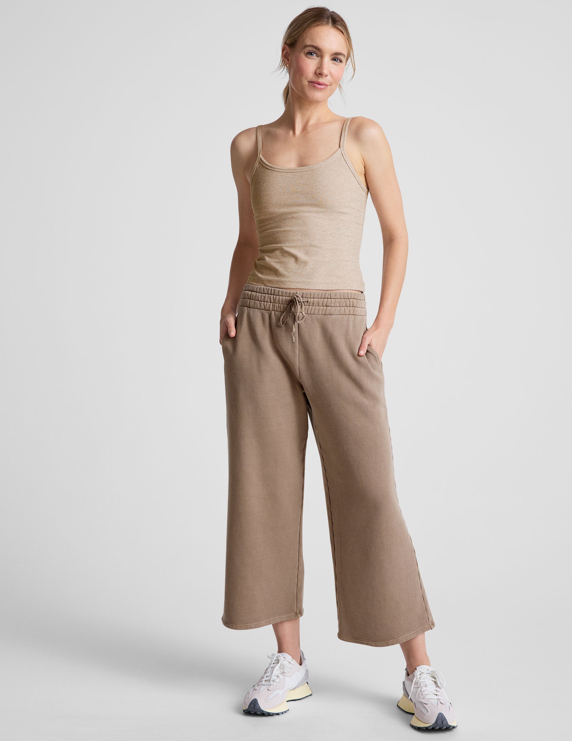 Cali Wide Leg Cropped Pant