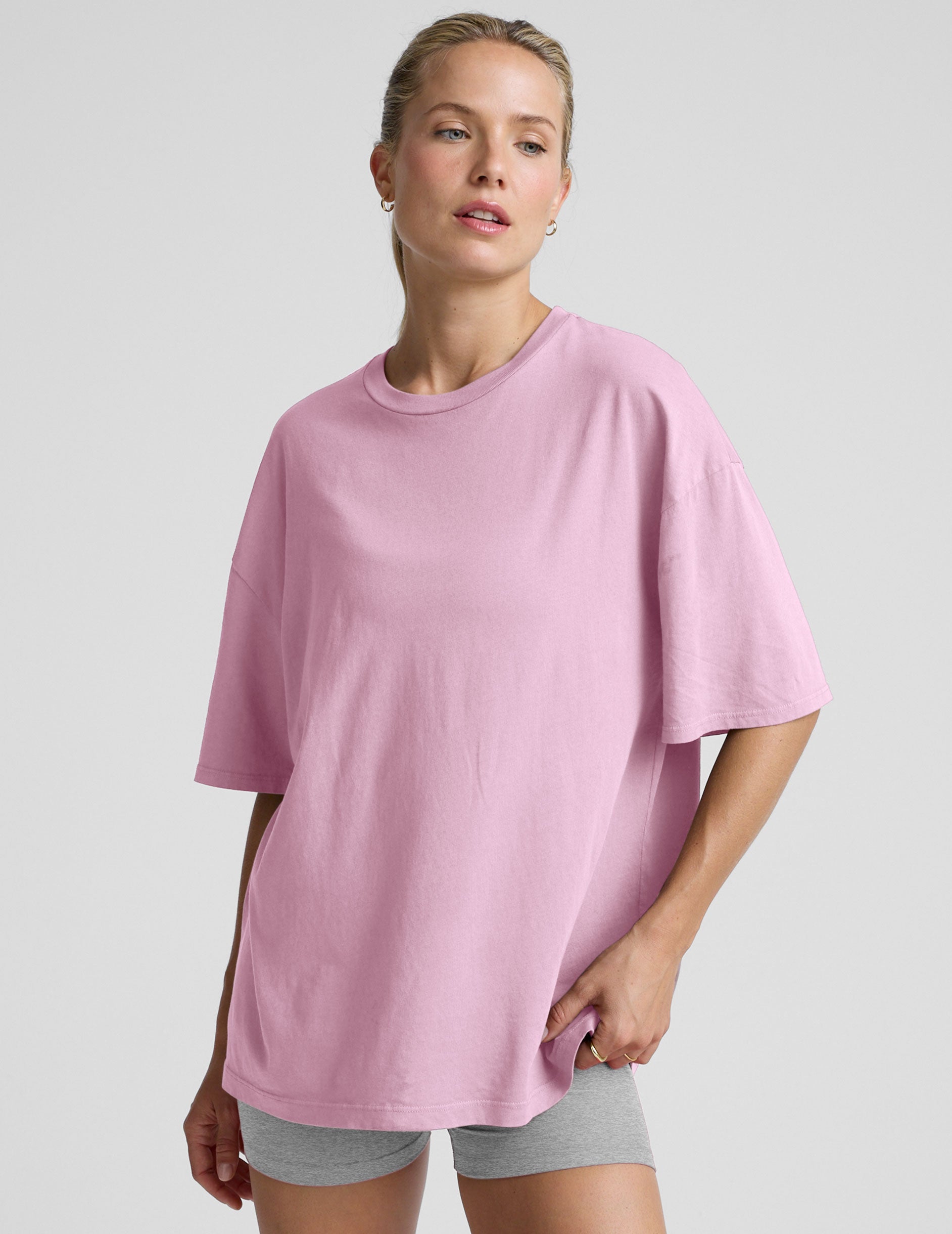 Oversized Cotton Tee - Image 3