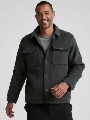 Infinite Wool Men's Shirt Jacket