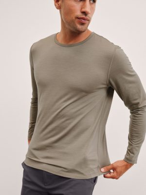 Warm Wick Merino Wool Long Sleeve Crew