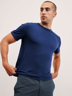 Warm Wick Merino Wool Short Sleeve Crew