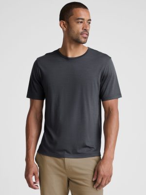 Warm Wick Merino Wool Short Sleeve Crew