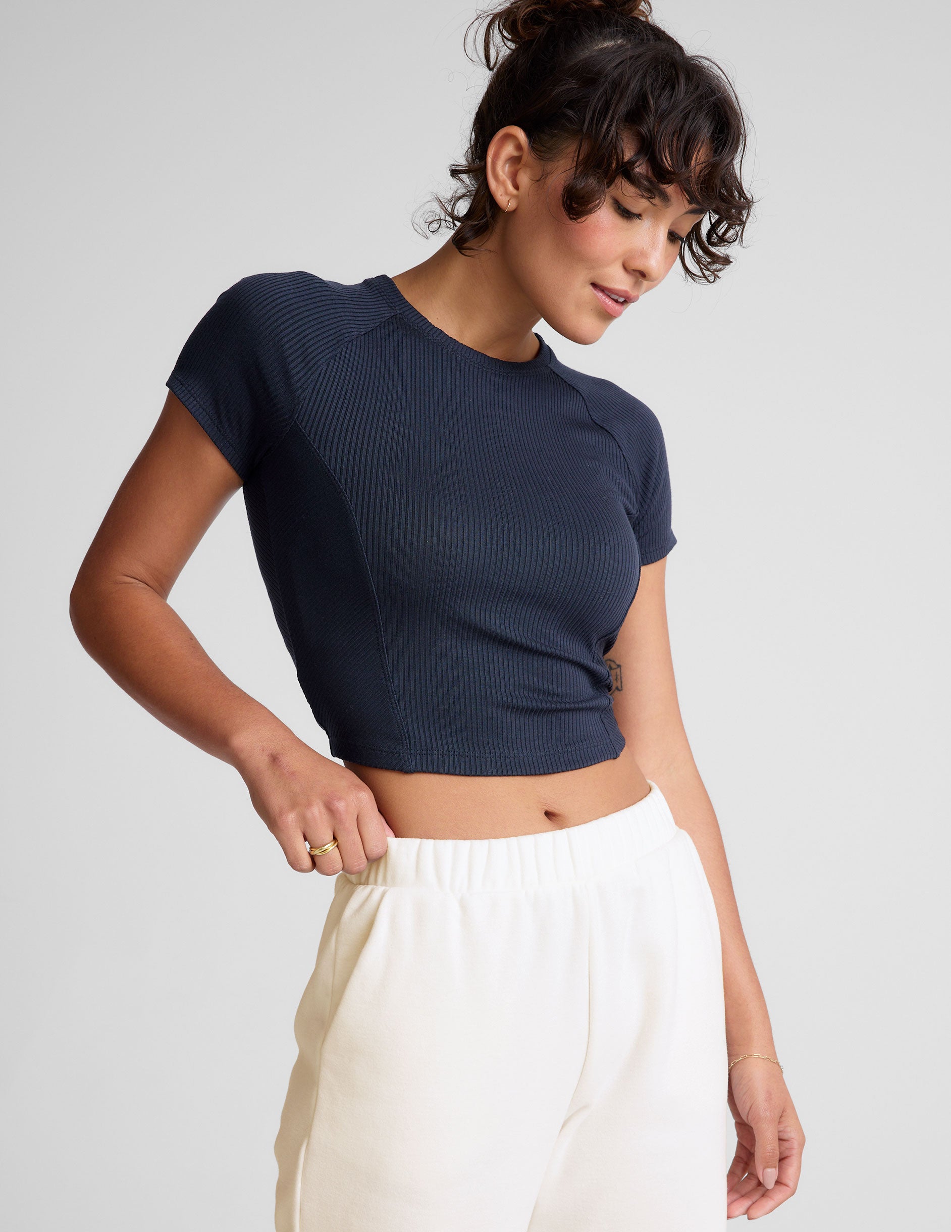 Silhouette Cropped Tee - Image 2