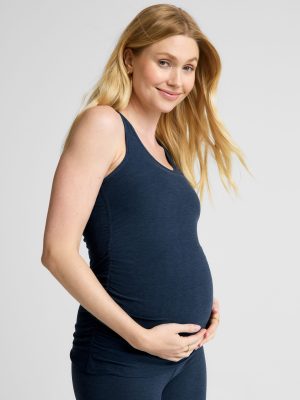 Featherweight Let It Grow Racerback Maternity Tank