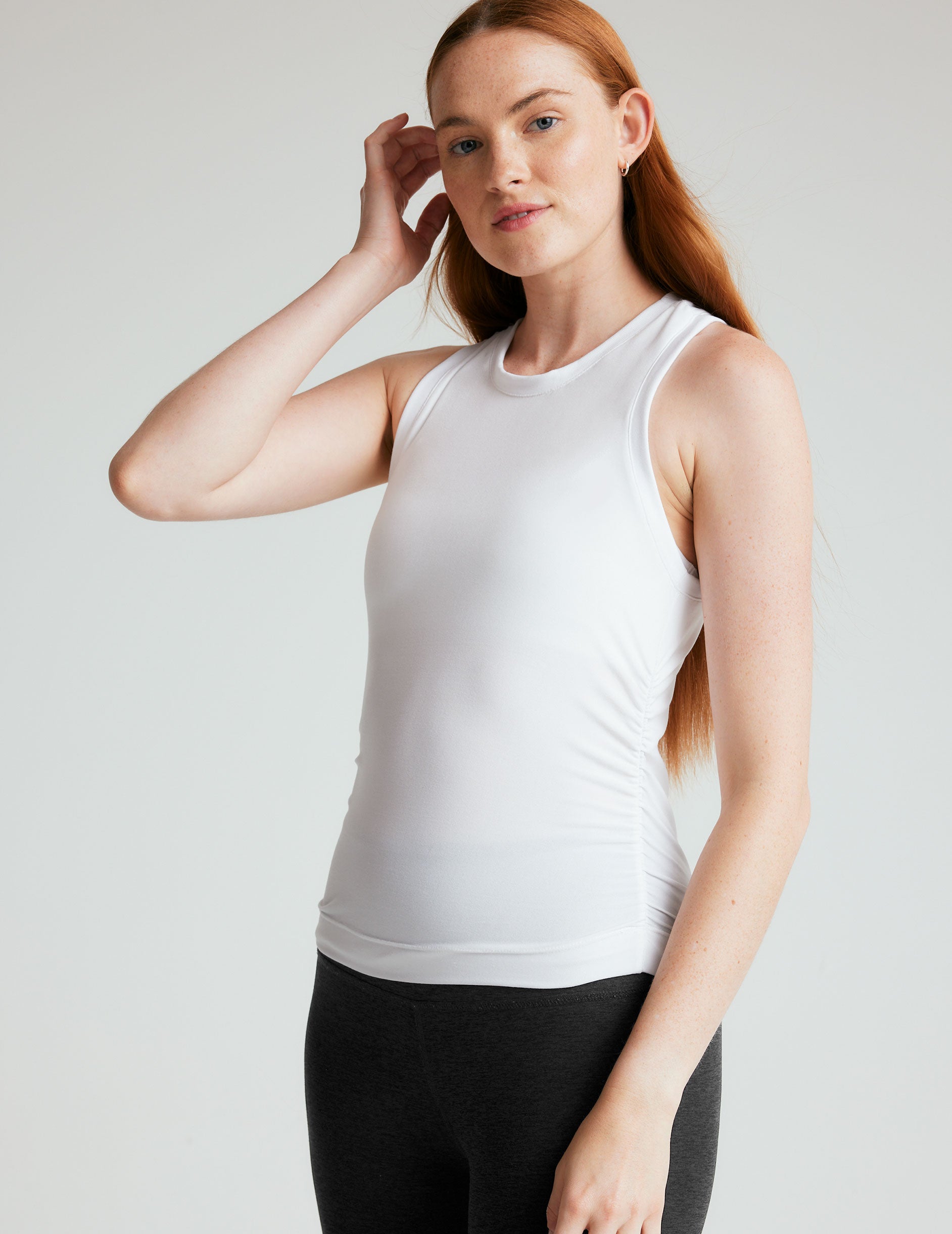 Featherweight Your Fit Shirred Tank - Image 3