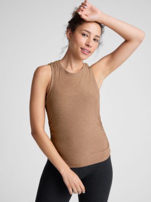 Featherweight Your Fit Shirred Tank