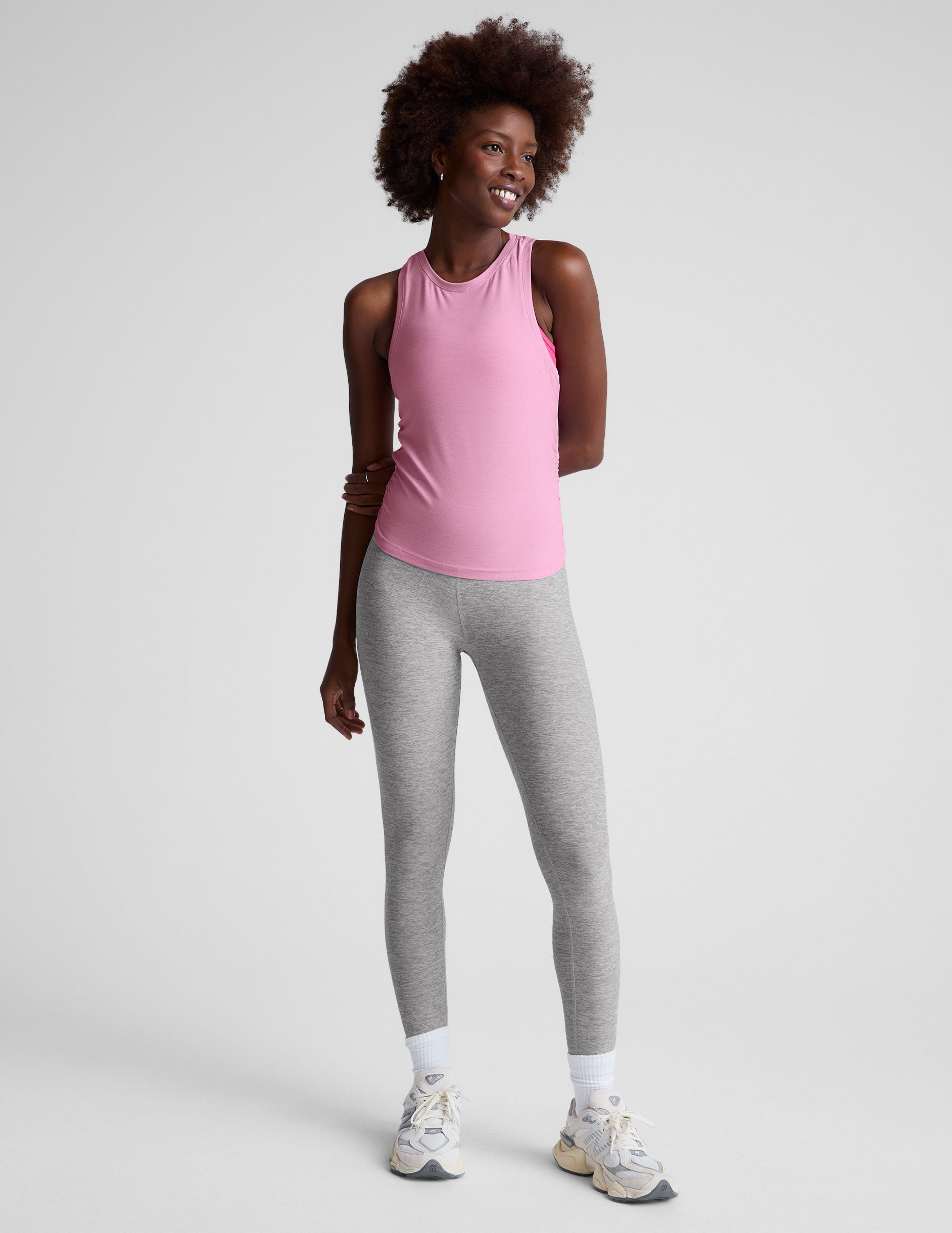 Featherweight Your Fit Shirred Tank - Image 4