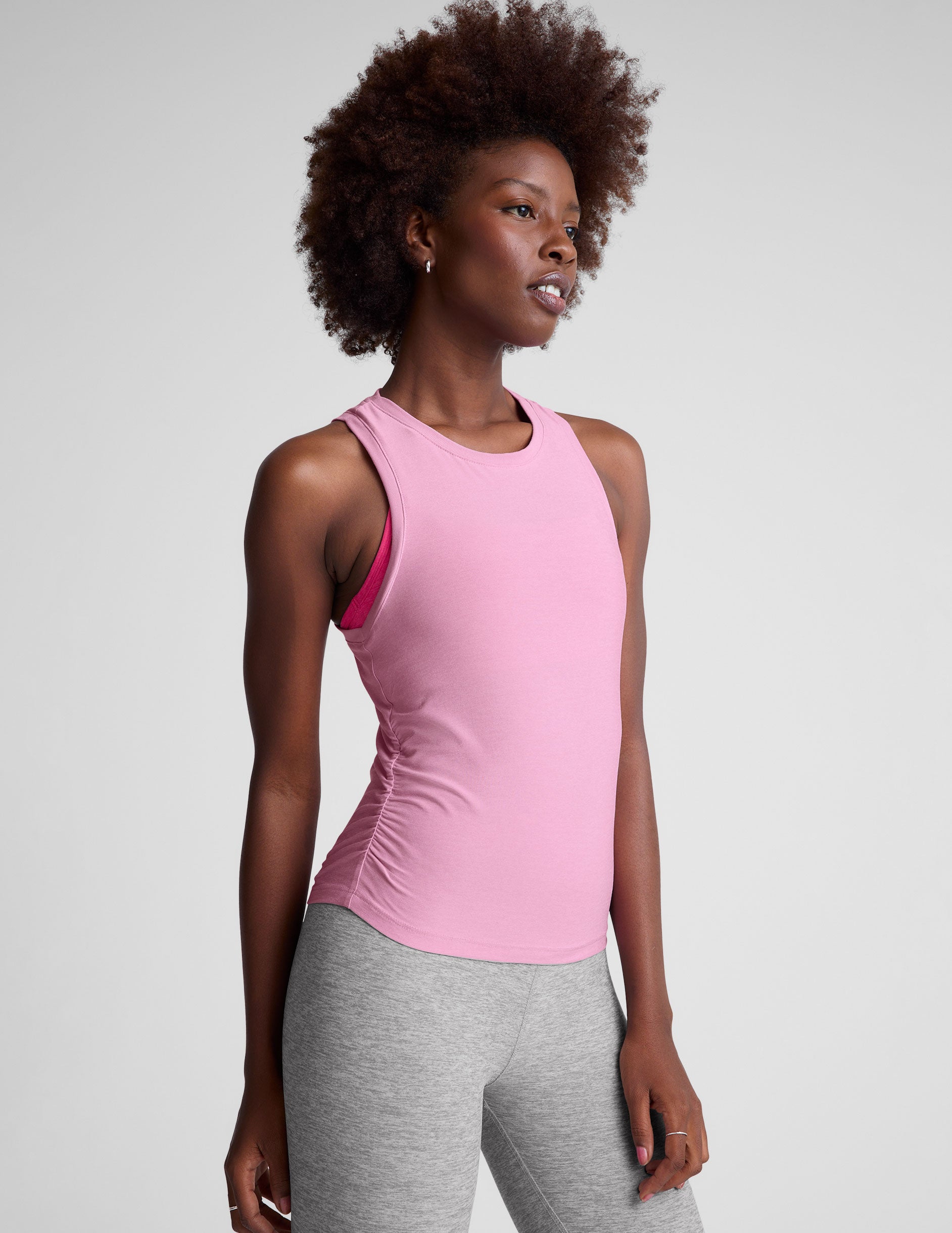 Featherweight Your Fit Shirred Tank - Image 2