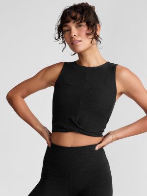 Featherweight Center Stage Cropped Tank