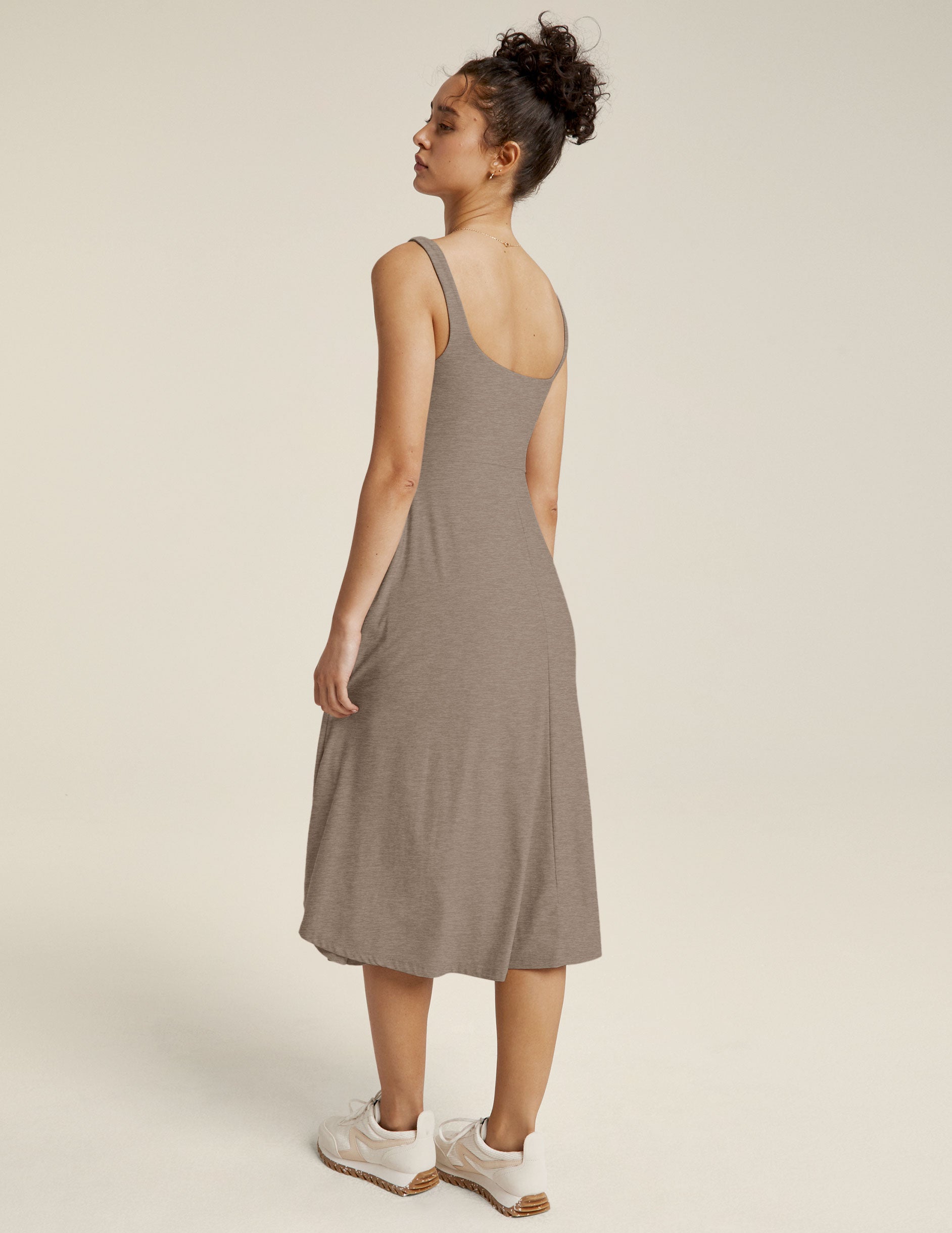 Featherweight At The Ready Square Neck Dress - Image 3