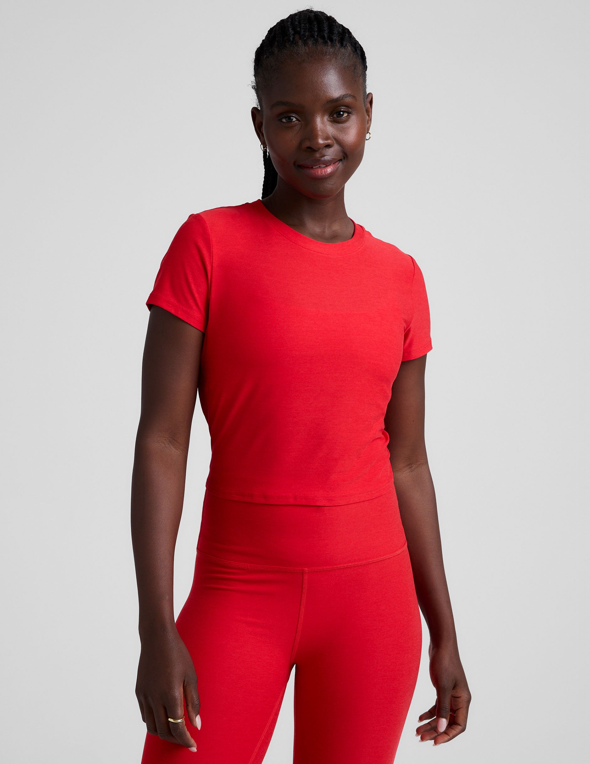 Featherweight Cropped Tee