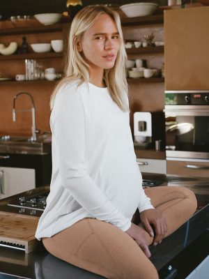 Featherweight Feels Like Home Long Sleeve Maternity Top