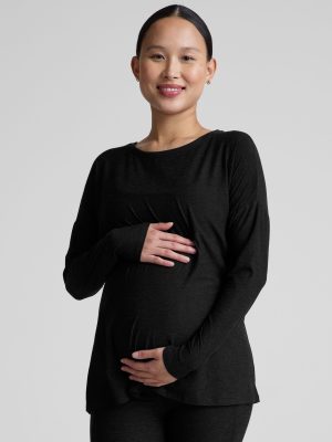 Featherweight Feels Like Home Long Sleeve Maternity Top