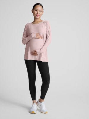 Featherweight Feels Like Home Long Sleeve Maternity Top
