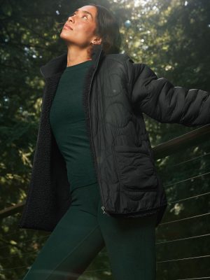 2-Way Quilted Jacket