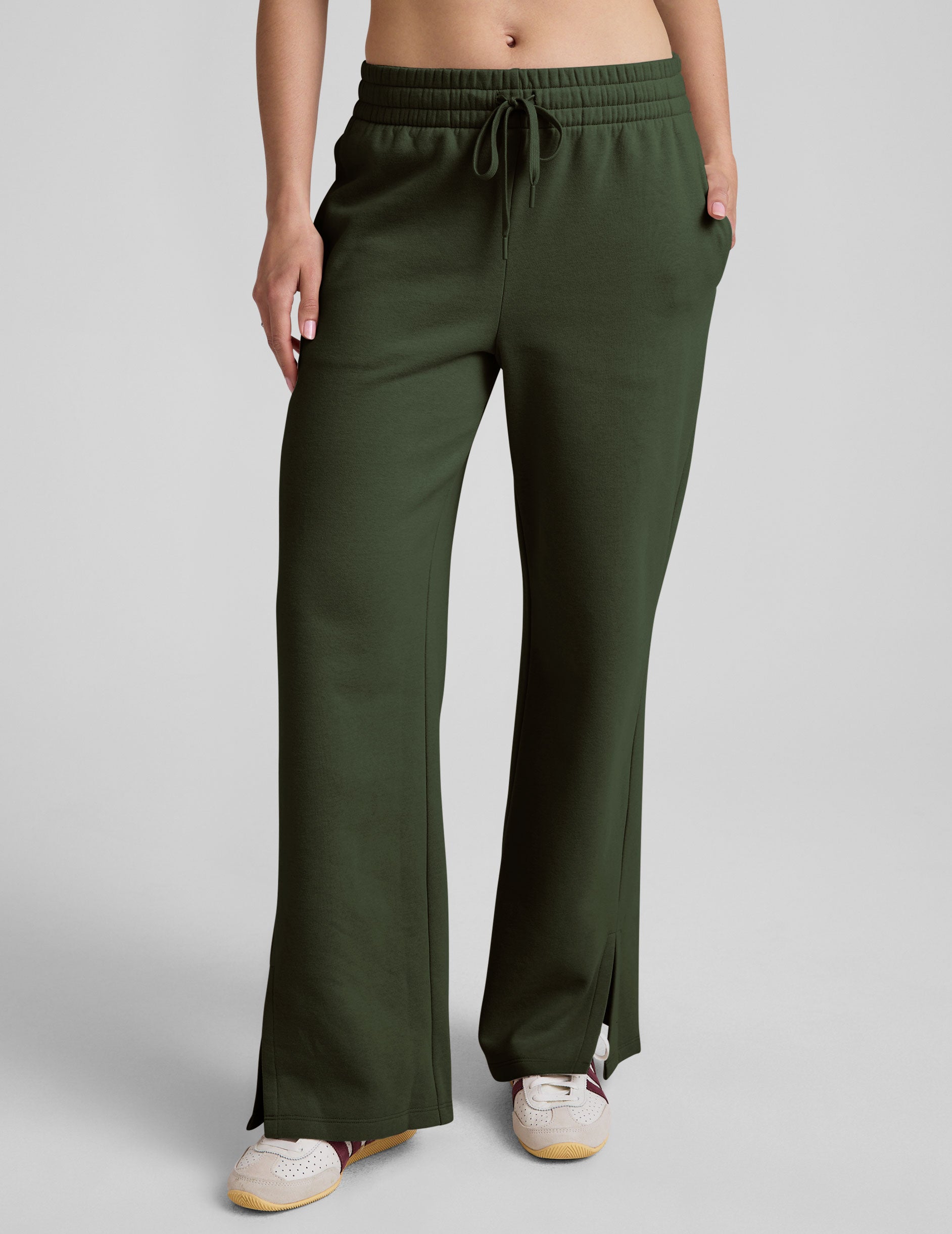 LuxeFleece Wide Leg Pant - Image 3