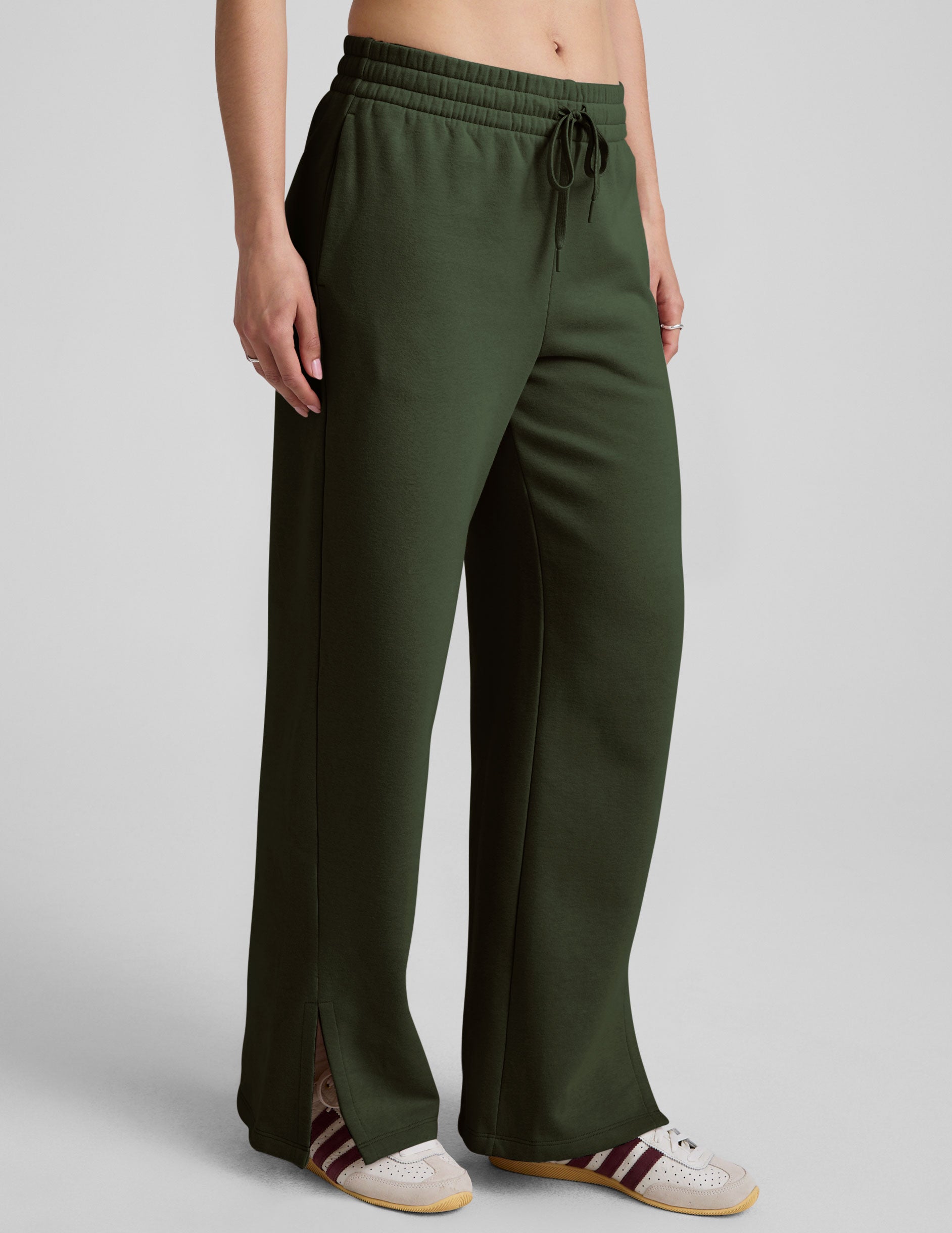 LuxeFleece Wide Leg Pant - Image 4