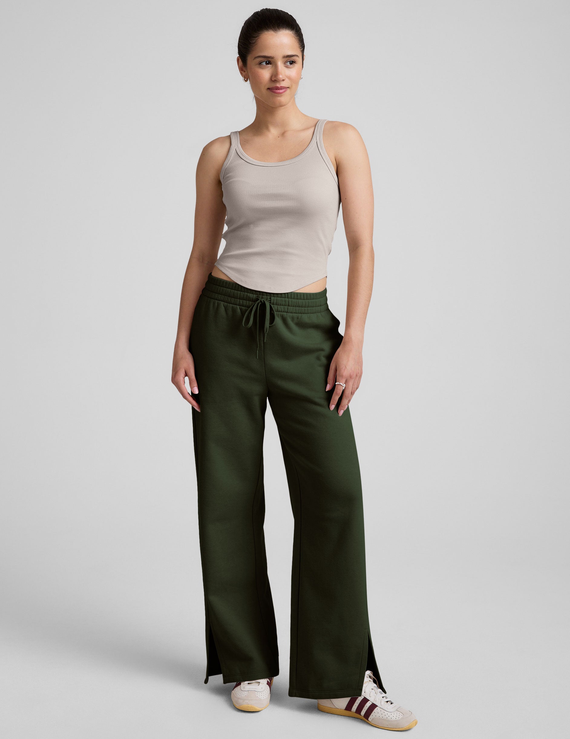 LuxeFleece Wide Leg Pant - Image 7