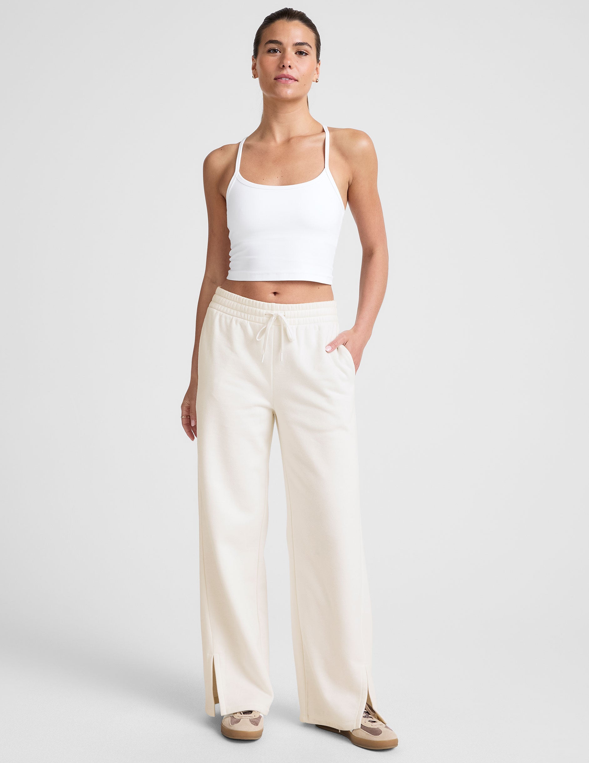 LuxeFleece Wide Leg Pant - Image 2