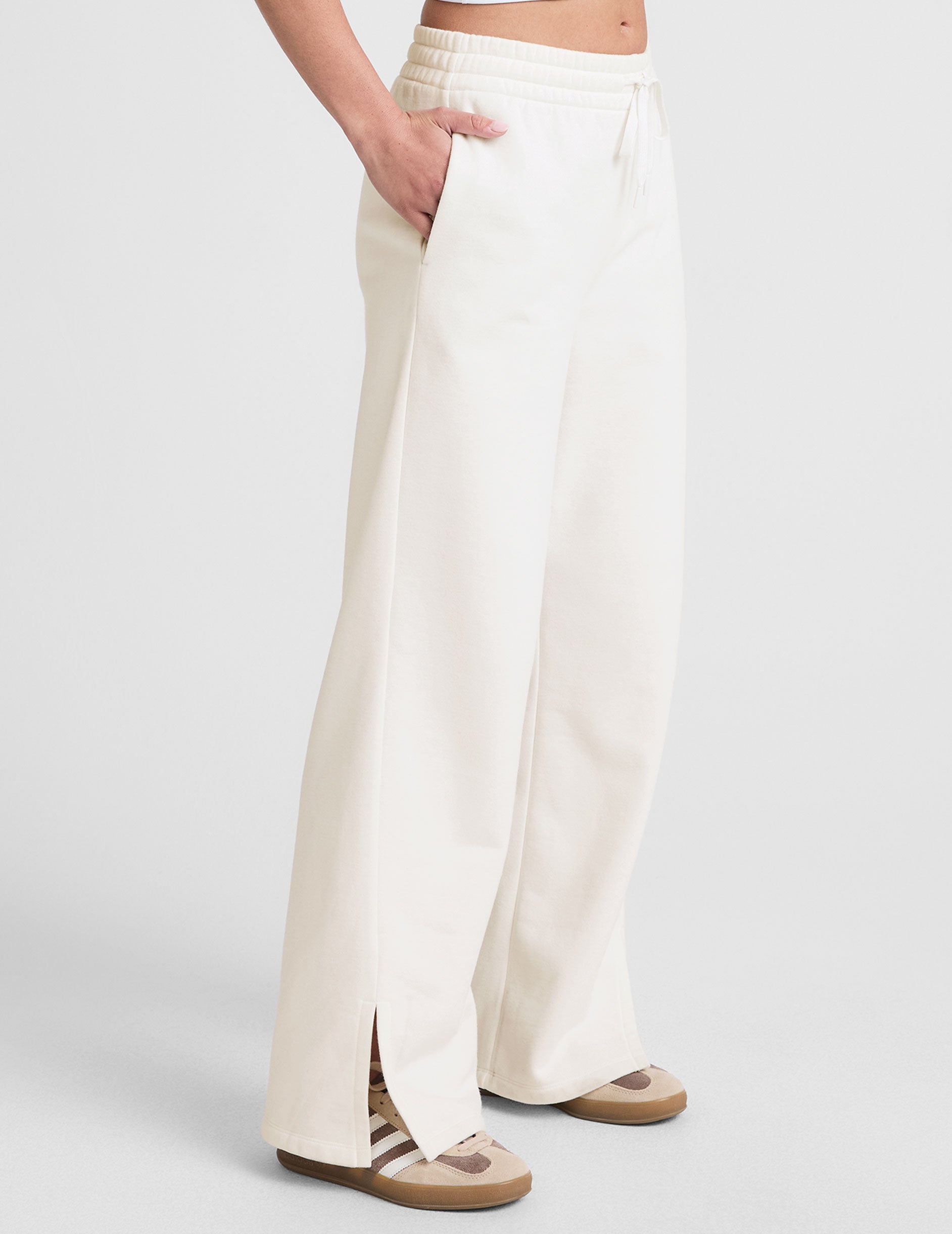 LuxeFleece Wide Leg Pant - Image 4