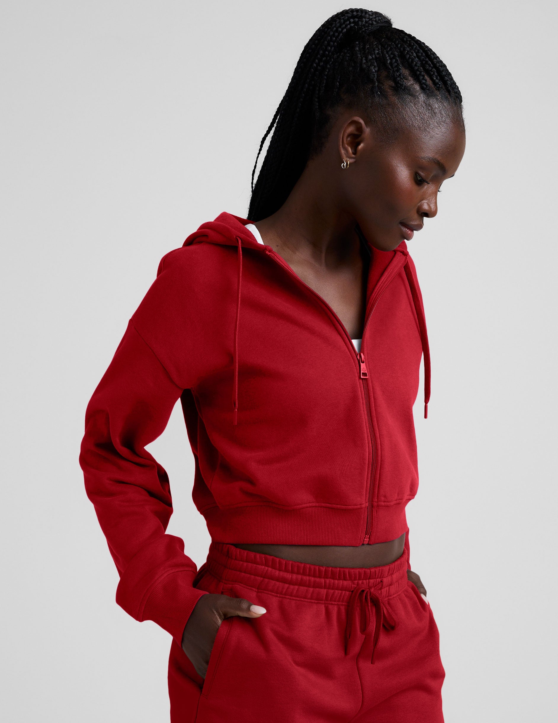 LuxeFleece Zip Up Hoodie - Image 6