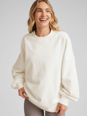 LuxeFleece Oversized Sweatshirt