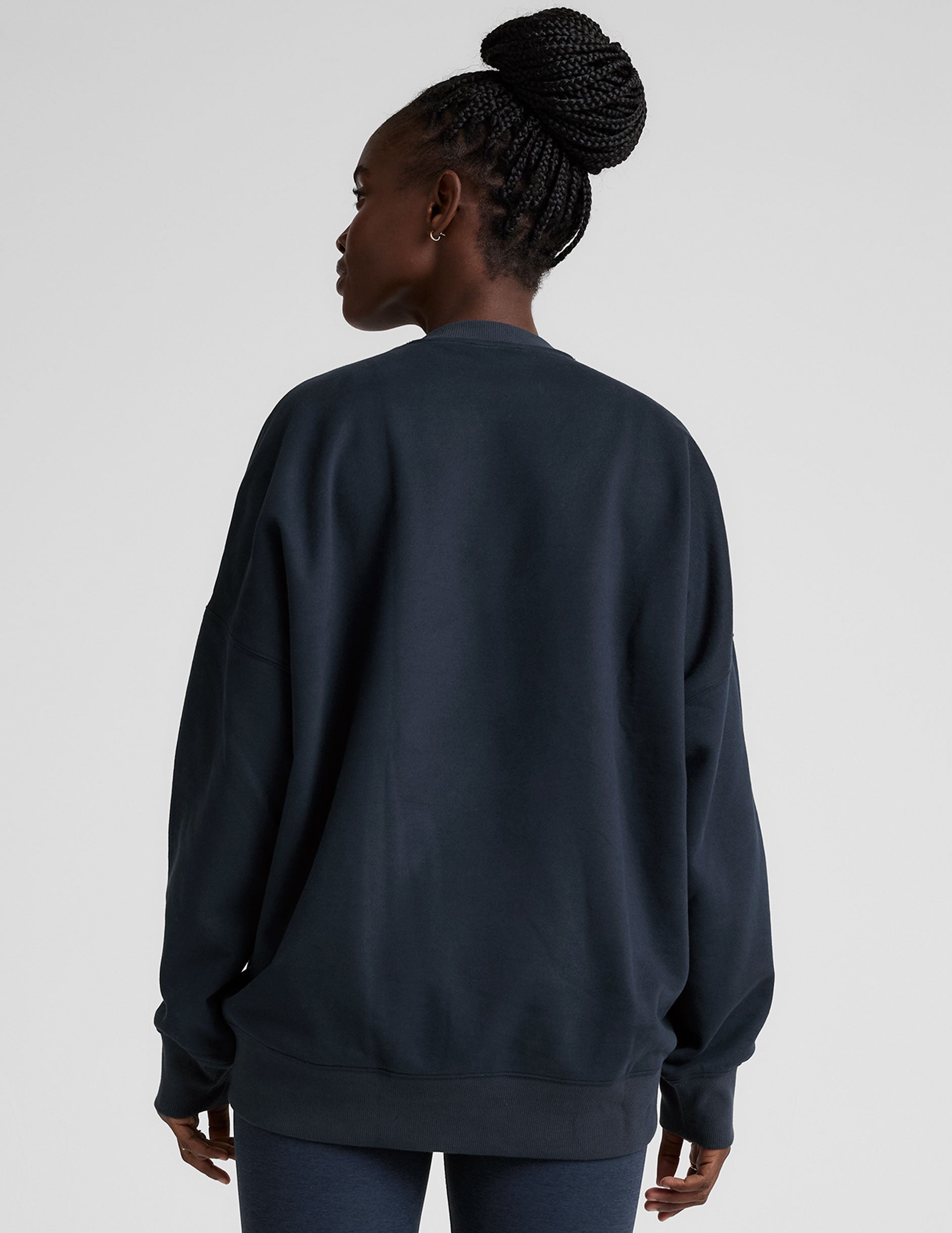 LuxeFleece Oversized Sweatshirt - Image 4