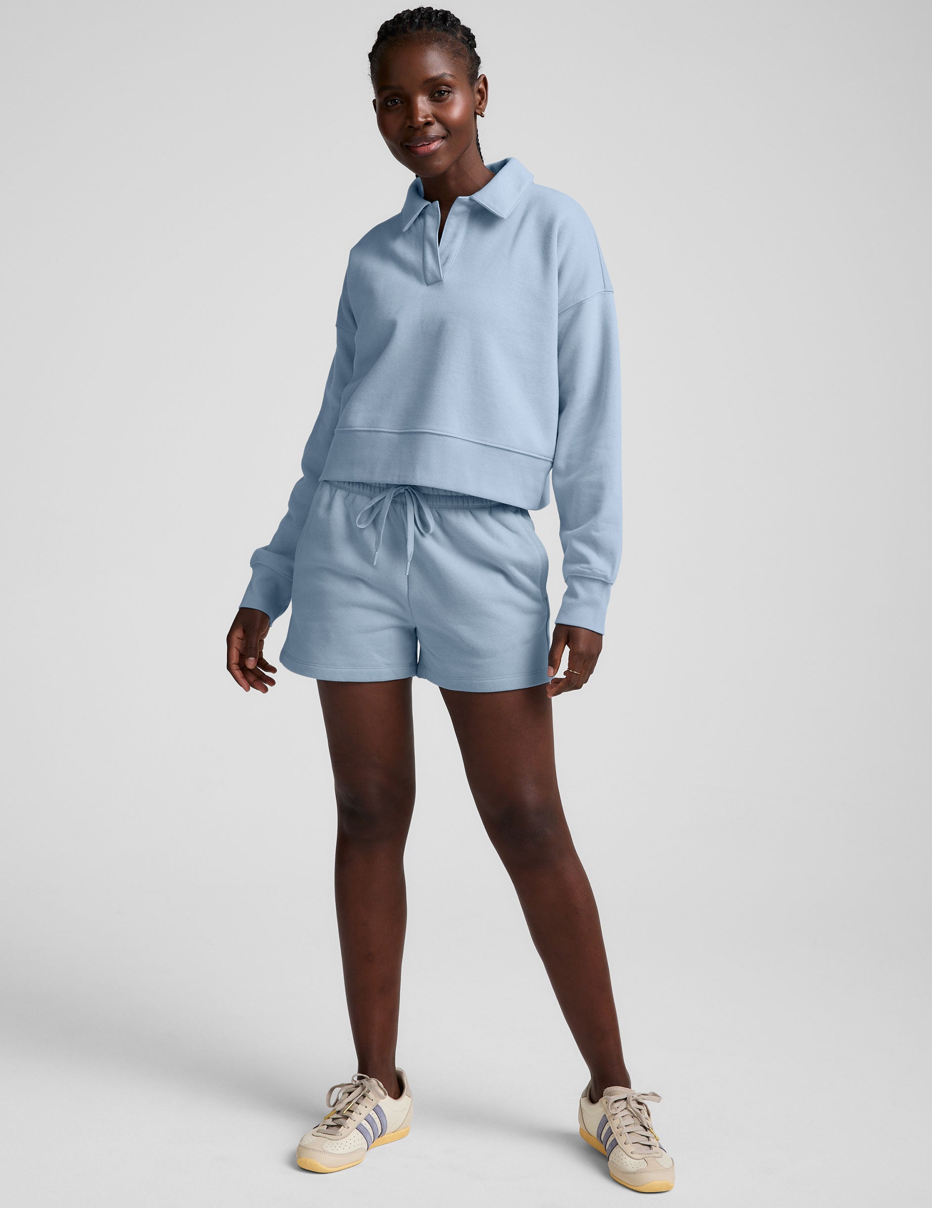 LuxeFleece Collared Sweatshirt - Image 5