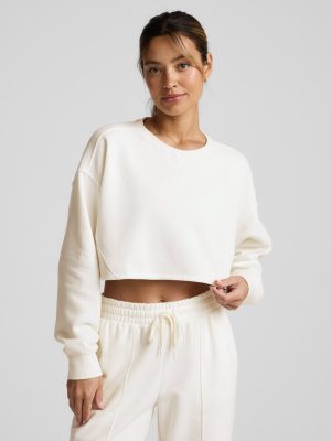 LuxeFleece Cropped Sweatshirt
