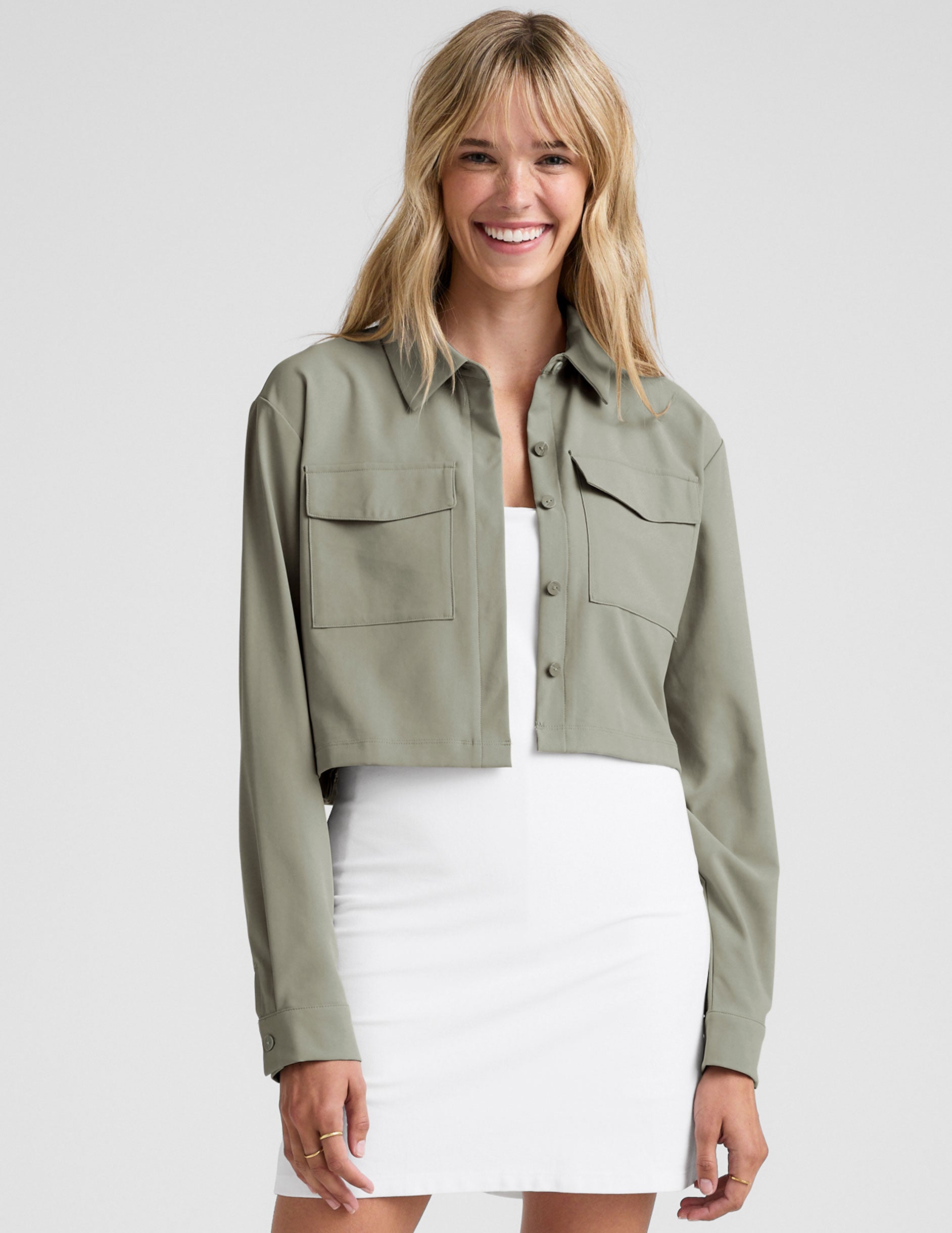 Midtown Cropped Jacket - Image 2