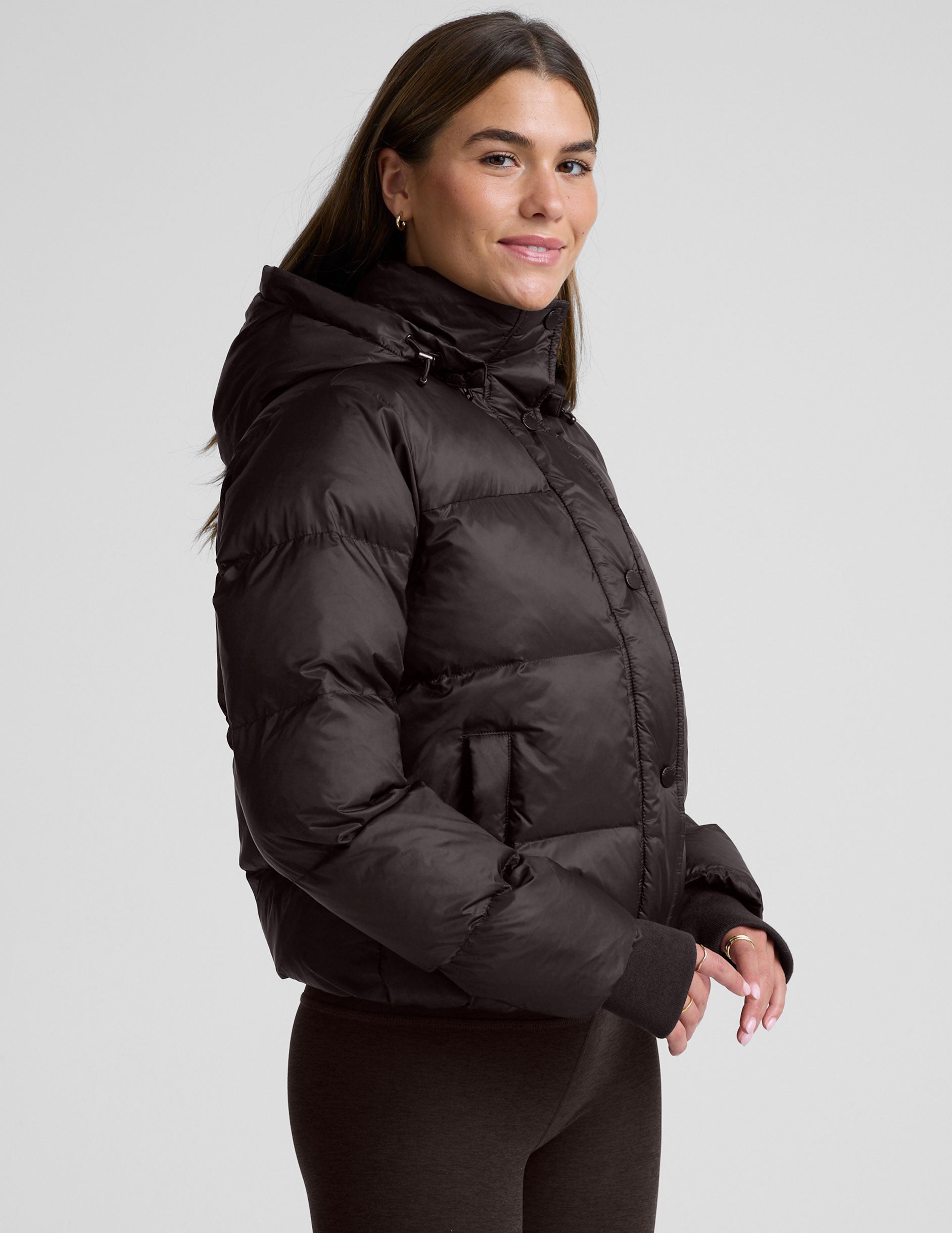 Big Cozy Hooded Puffer Jacket - Image 4