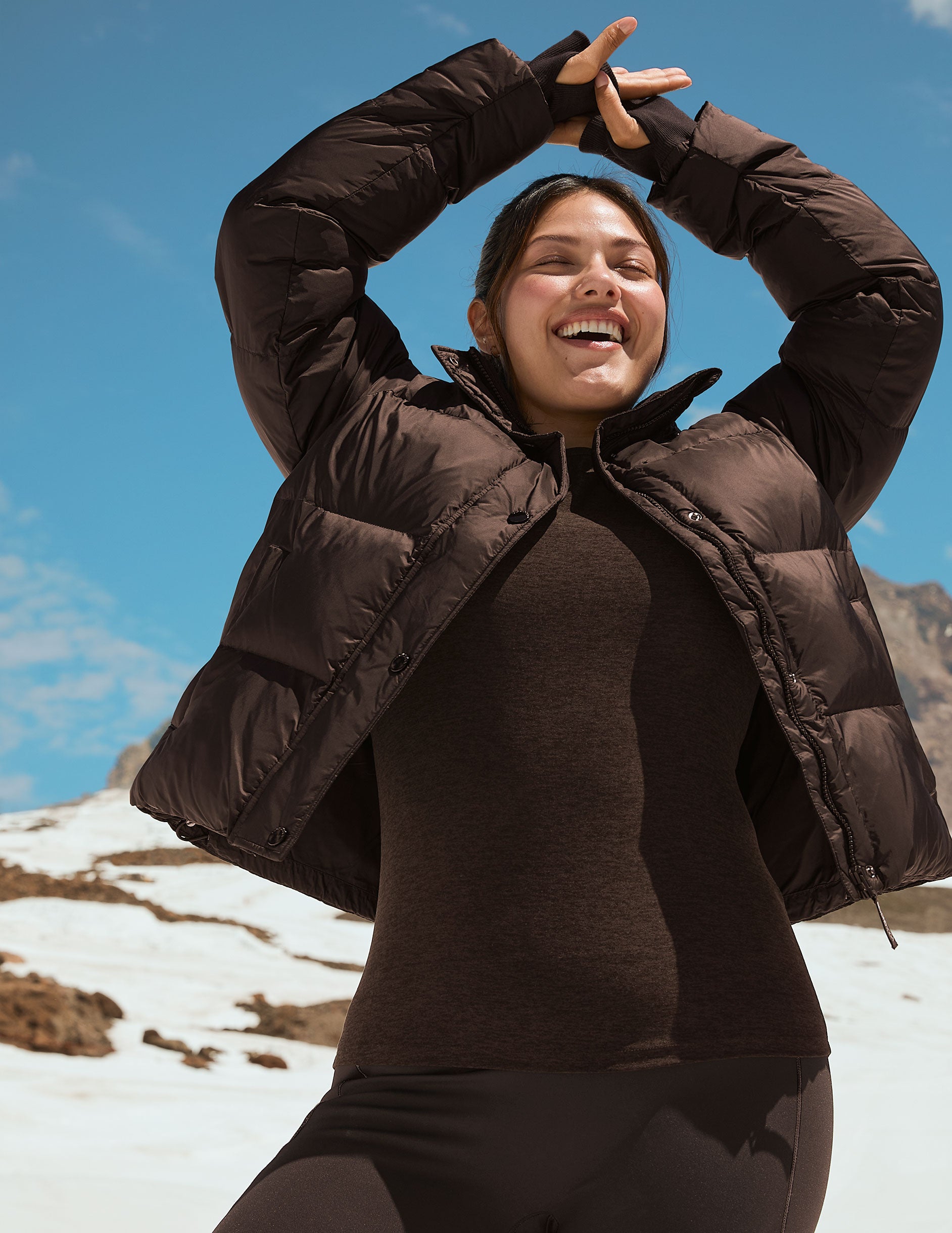 Big Cozy Hooded Puffer Jacket - Image 2