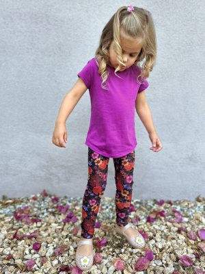 Summer Bouquet SoftMark Toddler Legging