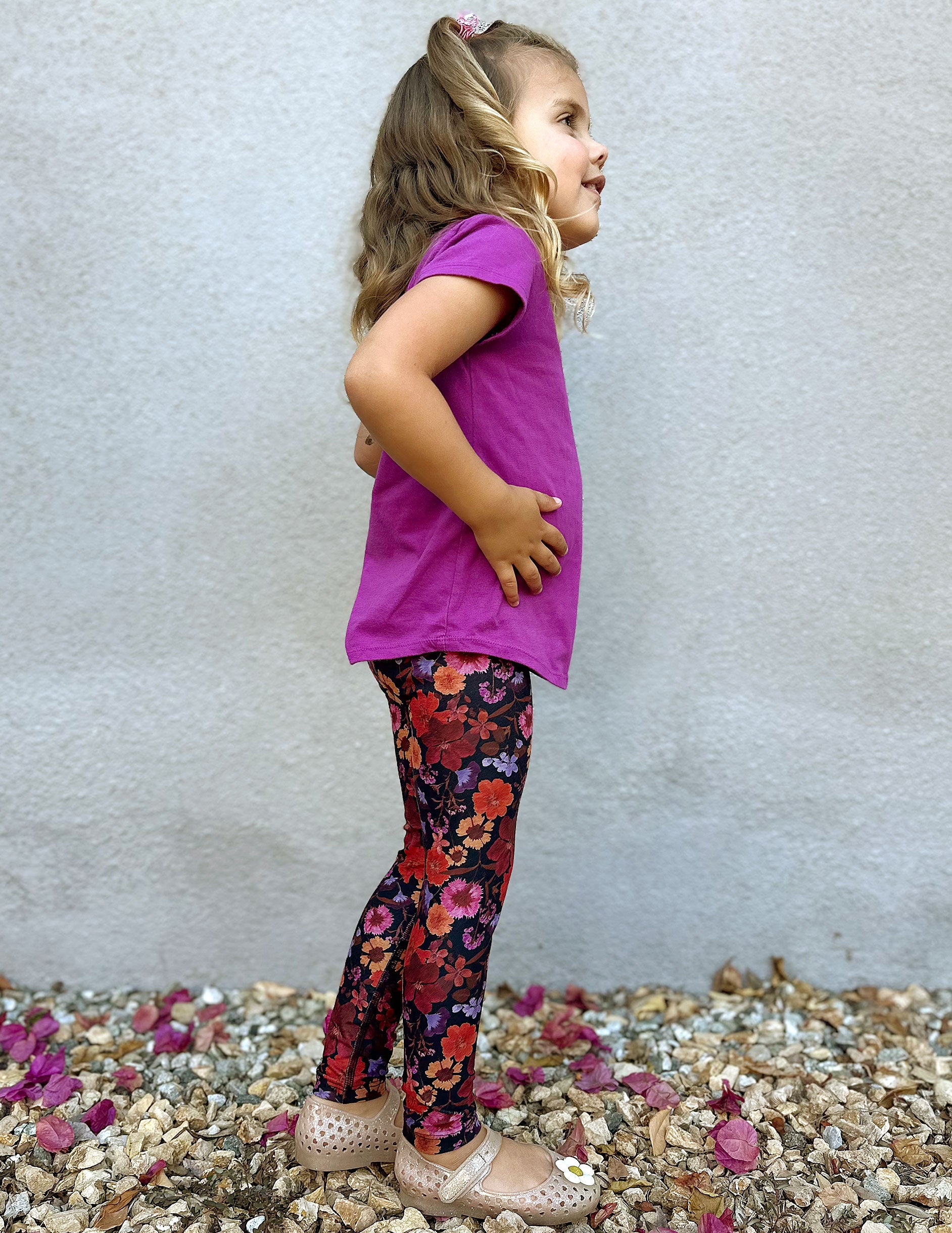 Summer Bouquet SoftMark Toddler Legging - Image 6