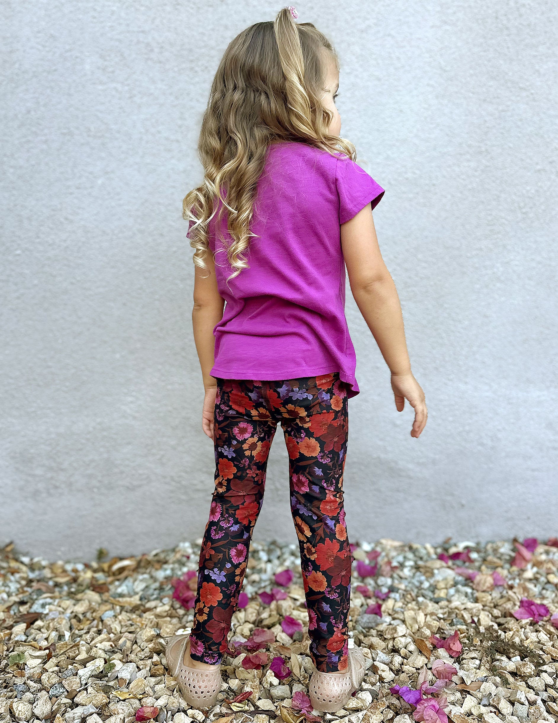 Summer Bouquet SoftMark Toddler Legging - Image 7