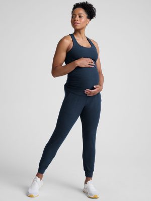 Spacedye Beyond the Bump Maternity Midi Jogger