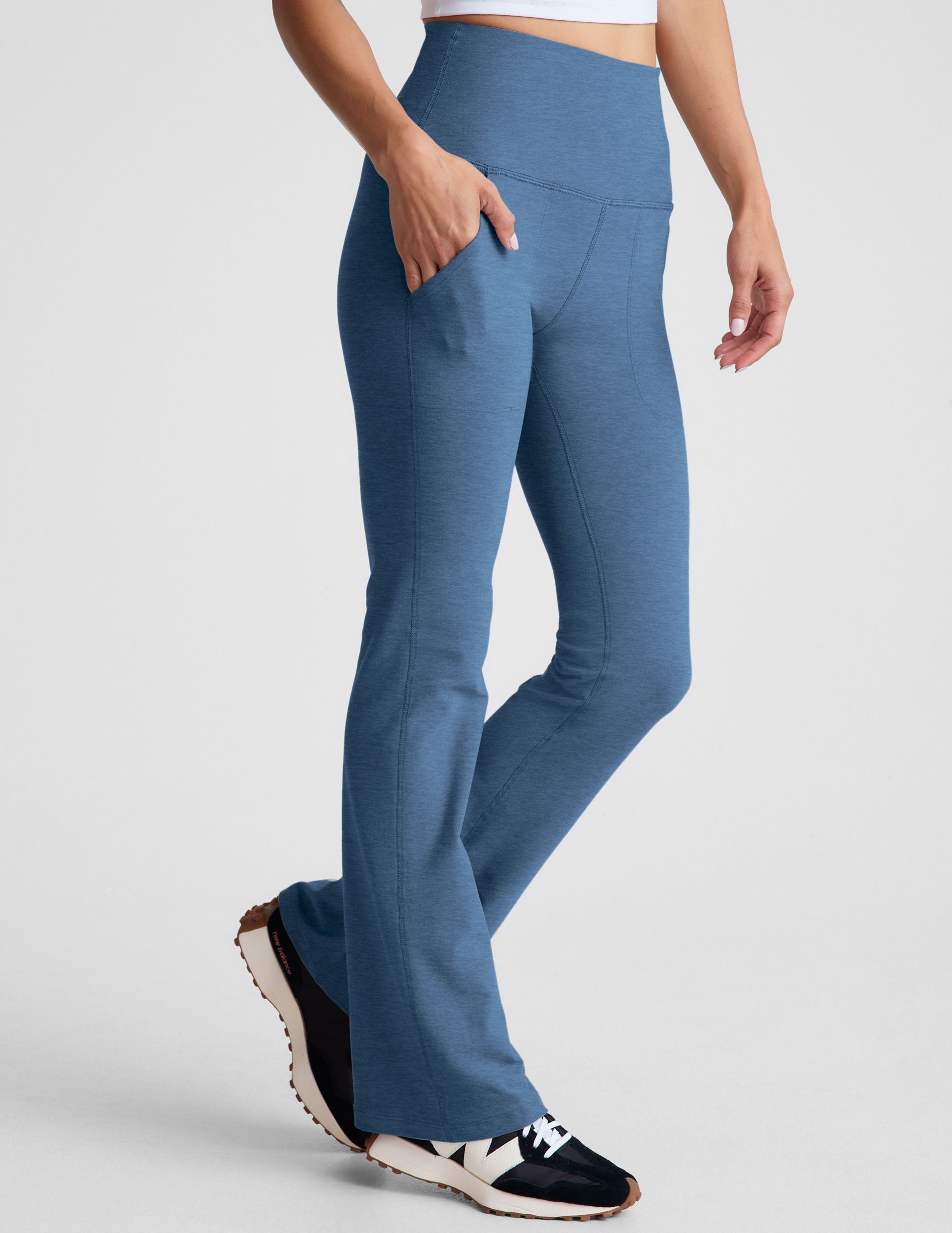 Spacedye High Waisted Practice Pocket Bootcut Pant - Image 3