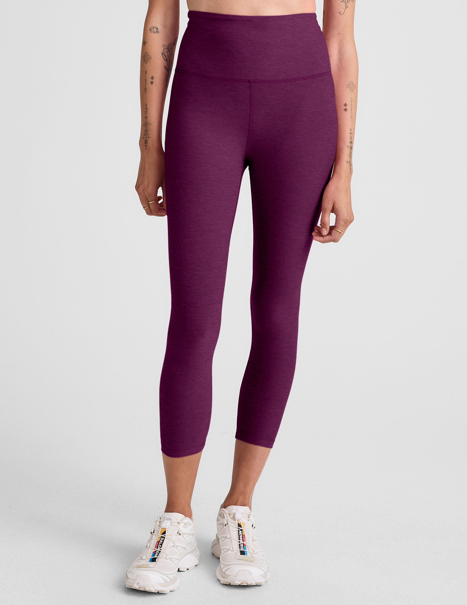Spacedye Walk And Talk High Waisted Capri Legging - Image 2