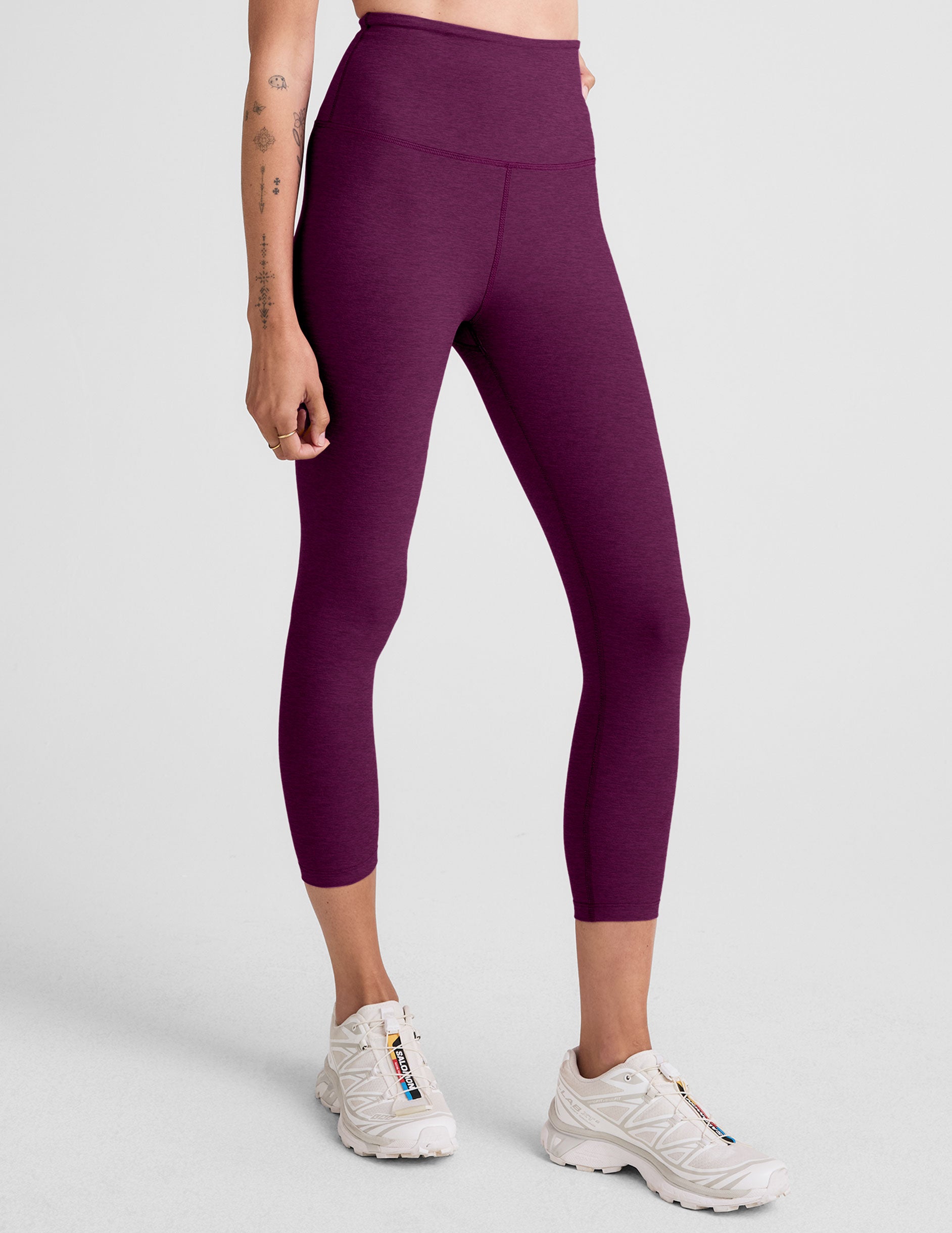 Spacedye Walk And Talk High Waisted Capri Legging - Image 3