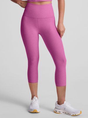 Spacedye Walk And Talk High Waisted Capri Legging