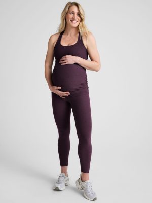 Spacedye Love the Bump Midi Maternity Legging