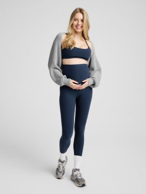 Spacedye Love the Bump Midi Maternity Legging