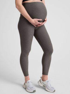 Spacedye Love the Bump Midi Maternity Legging